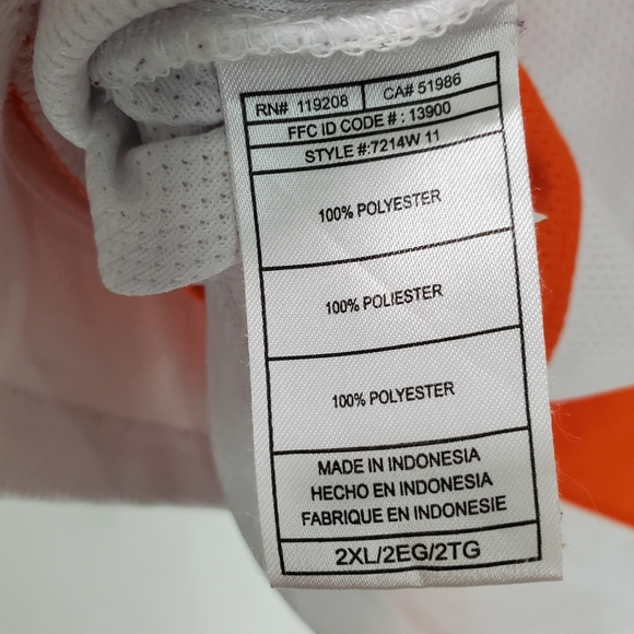 Philadelphia Flyers Jersey Womens Size XXL Reebok Blank - Picture 6 of 10